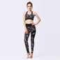 💪 Seamless 2-Piece Yoga Set – High-Waist Leggings & Crop Top FitiqueFit