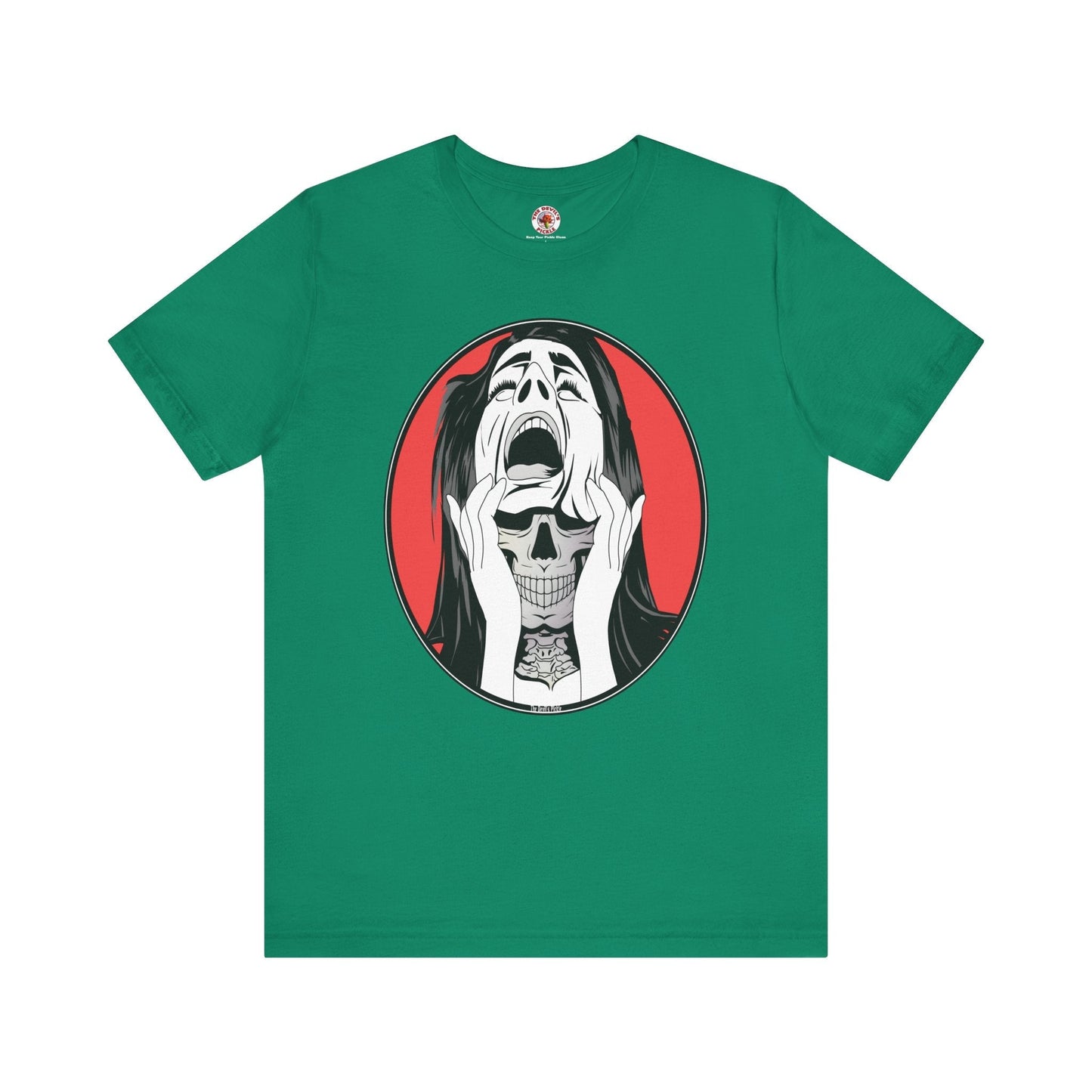 Skull Woman T-Shirt The Devil's Pickle