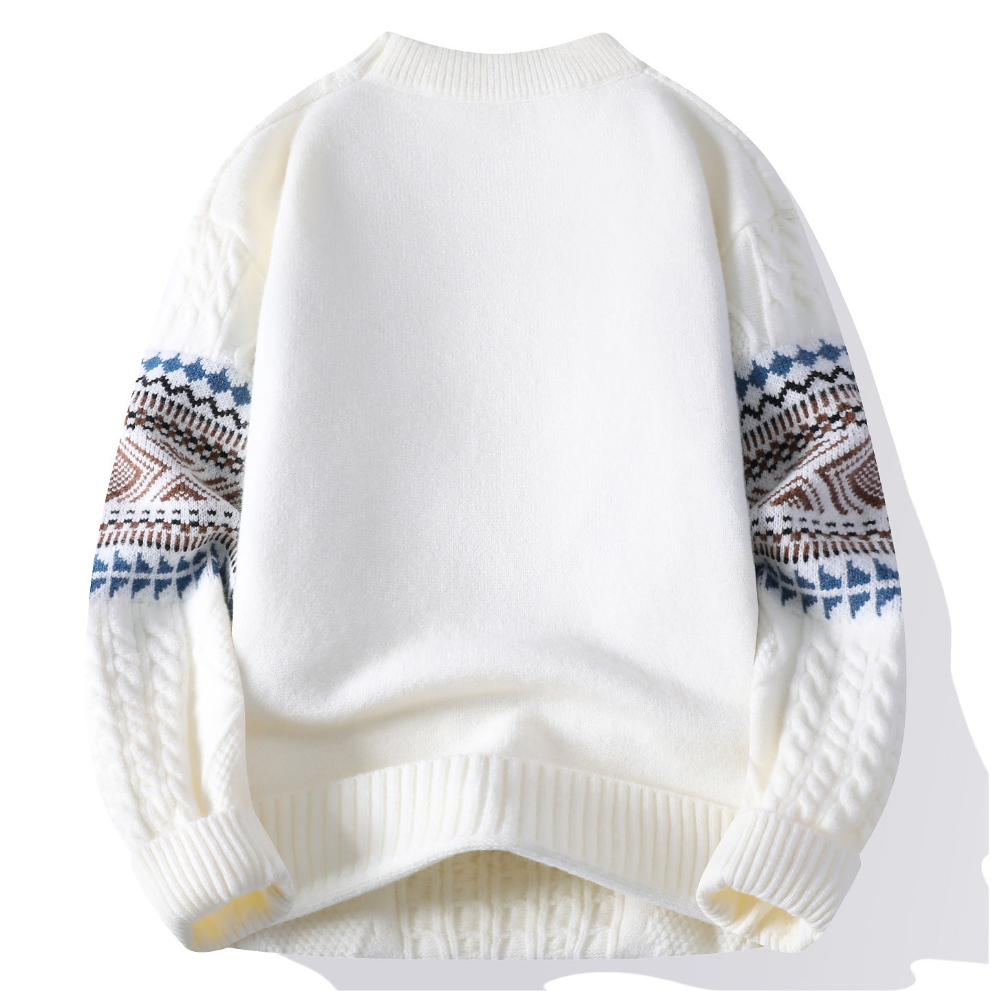 Autumn And Winter Fashion Trend Mock Neck Sweater Men Grayceful LLC