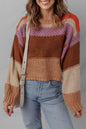 Colorblock Drop Shoulder Cropped Sweater Shop Style & More | Fresh Looks, Everyday Deals & Free Shipping