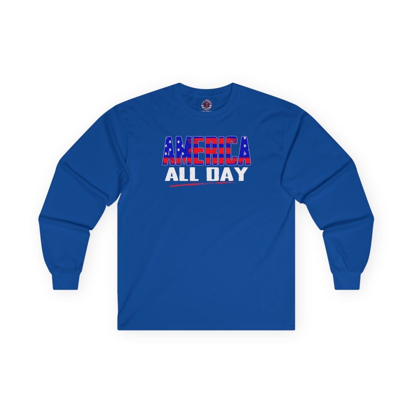 America All Day Long Sleeve Tee The Devil's Pickle
