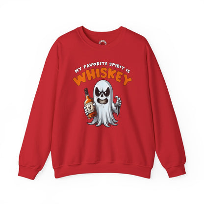 My Favorite Spirit Is Whiskey Crewneck Sweatshirt The Devil's Pickle