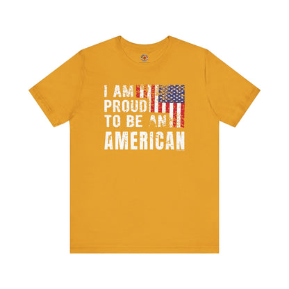 I Am Proud To Be An American T-Shirt The Devil's Pickle