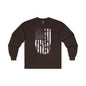 Freedom American Flag Long Sleeve Tee The Devil's Pickle