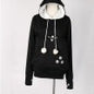 Cat Lovers Hoodie – Unisex Casual Cat Graphic Pullover FitiqueFit