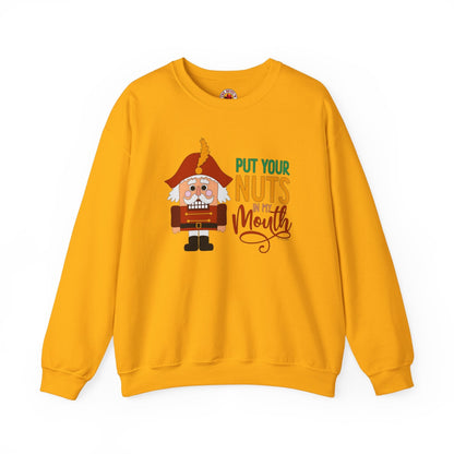 Put Your Nuts In My Mouth Crewneck Sweatshirt The Devil's Pickle
