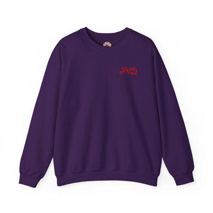 Hard Dickens Cider Front/Back Crewneck Sweatshirt The Devil's Pickle