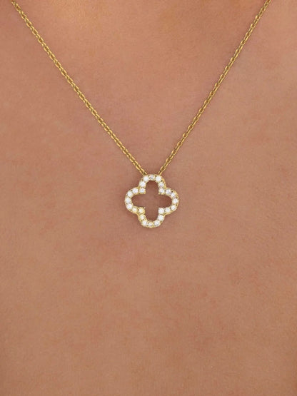 LuckyBloom Necklace Ivory Embers