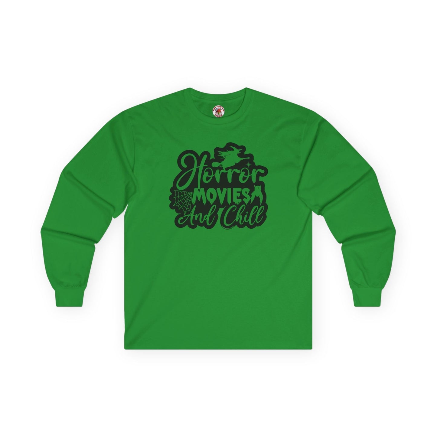 Horror Movies and Chill Long Sleeve Tee The Devil's Pickle