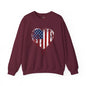 American Heart Crewneck Sweatshirt The Devil's Pickle