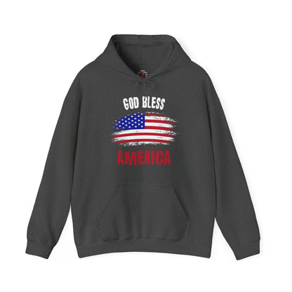 God Bless America Hooded Sweatshirt The Devil's Pickle