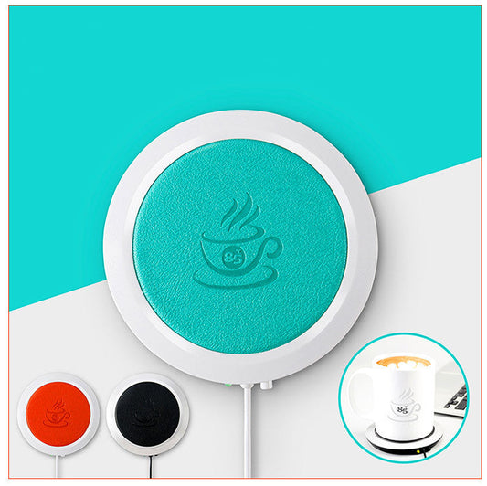 ☕ USB Cup Warmer Mat Pad – Portable Coffee & Tea Mug Heating Coaster SmartPursue™