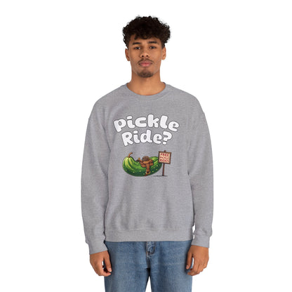 Pickle Ride Crewneck Sweatshirt The Devil's Pickle