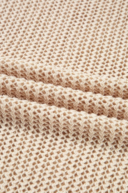 Solid Crochet Hollow-Out Sweater Shop Style & More | Fresh Looks, Everyday Deals & Free Shipping