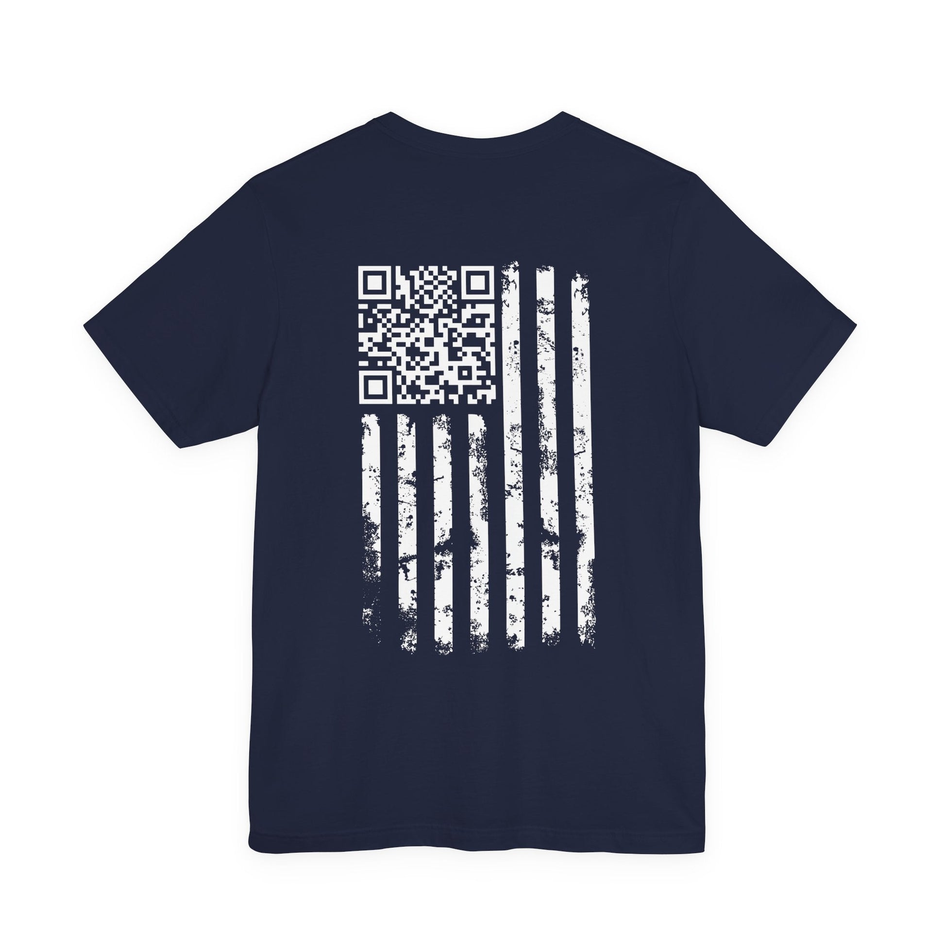 American Flag QR Code T-Shirt The Devil's Pickle