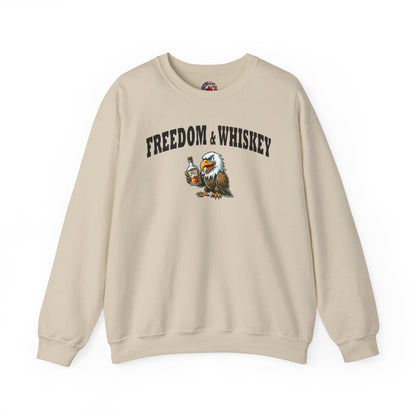 Freedom & Whiskey Crewneck Sweatshirt