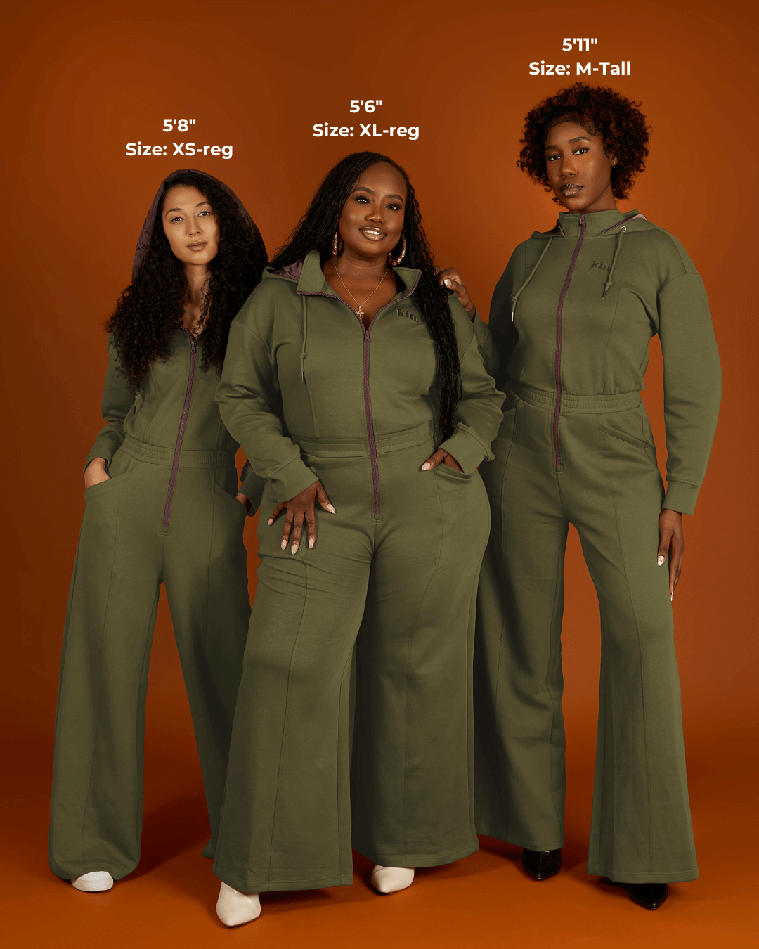 Green Satin Lined Jumpsuit KINApparel
