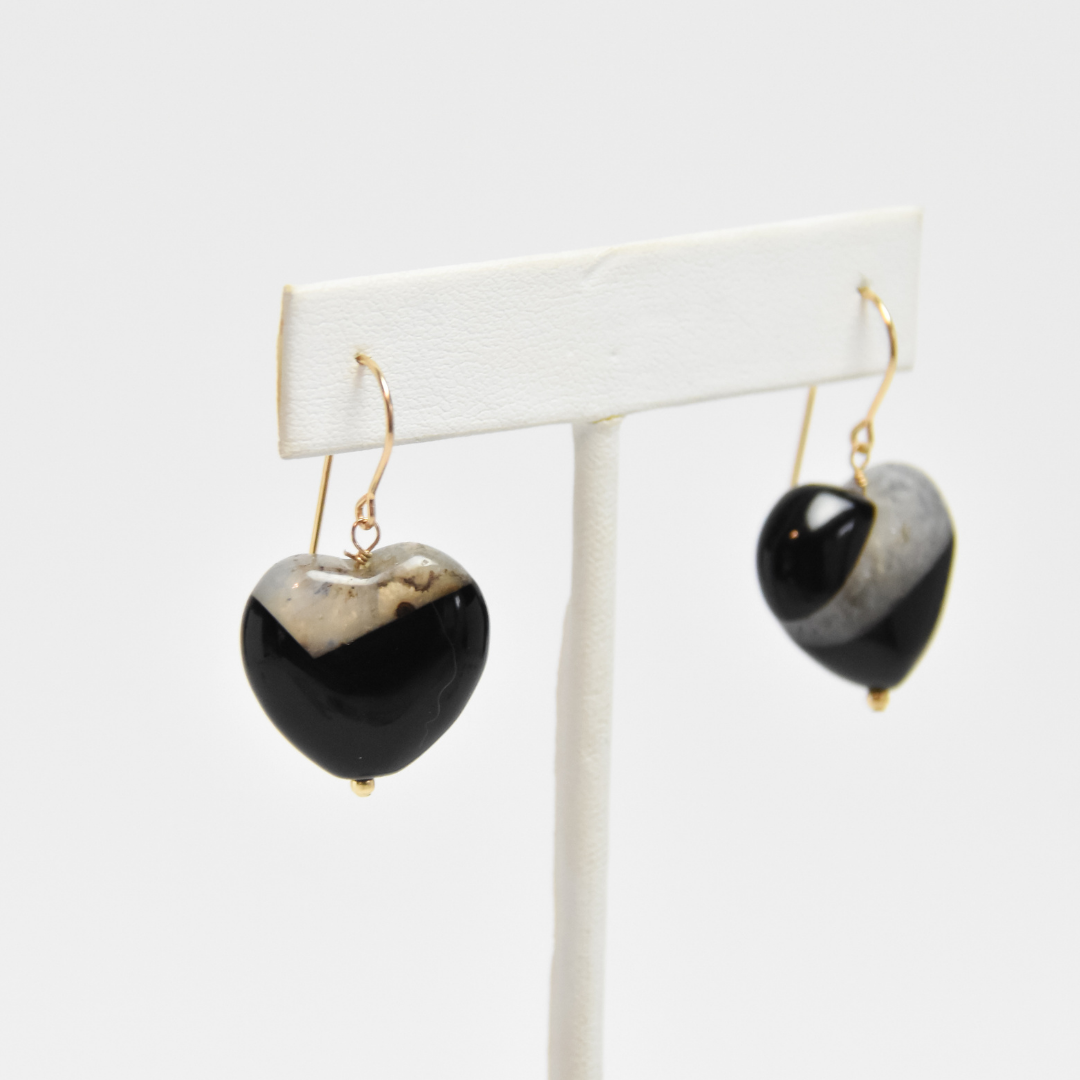 Tuxedo Love Earrings Emily Anne Designs LLC