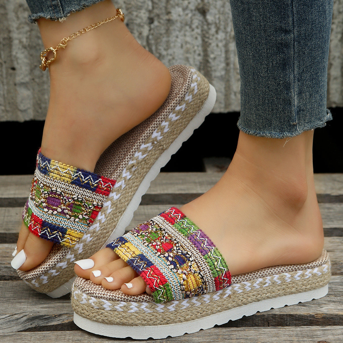 Open Toe Platform Sandals New Era Fashion LLc