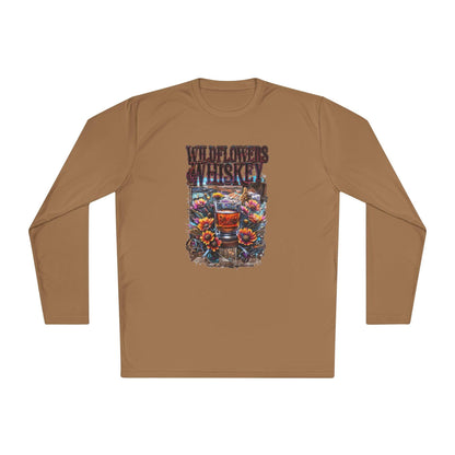Wildflowers and Whiskey Lightweight Long Sleeve Tee Country in My Heart