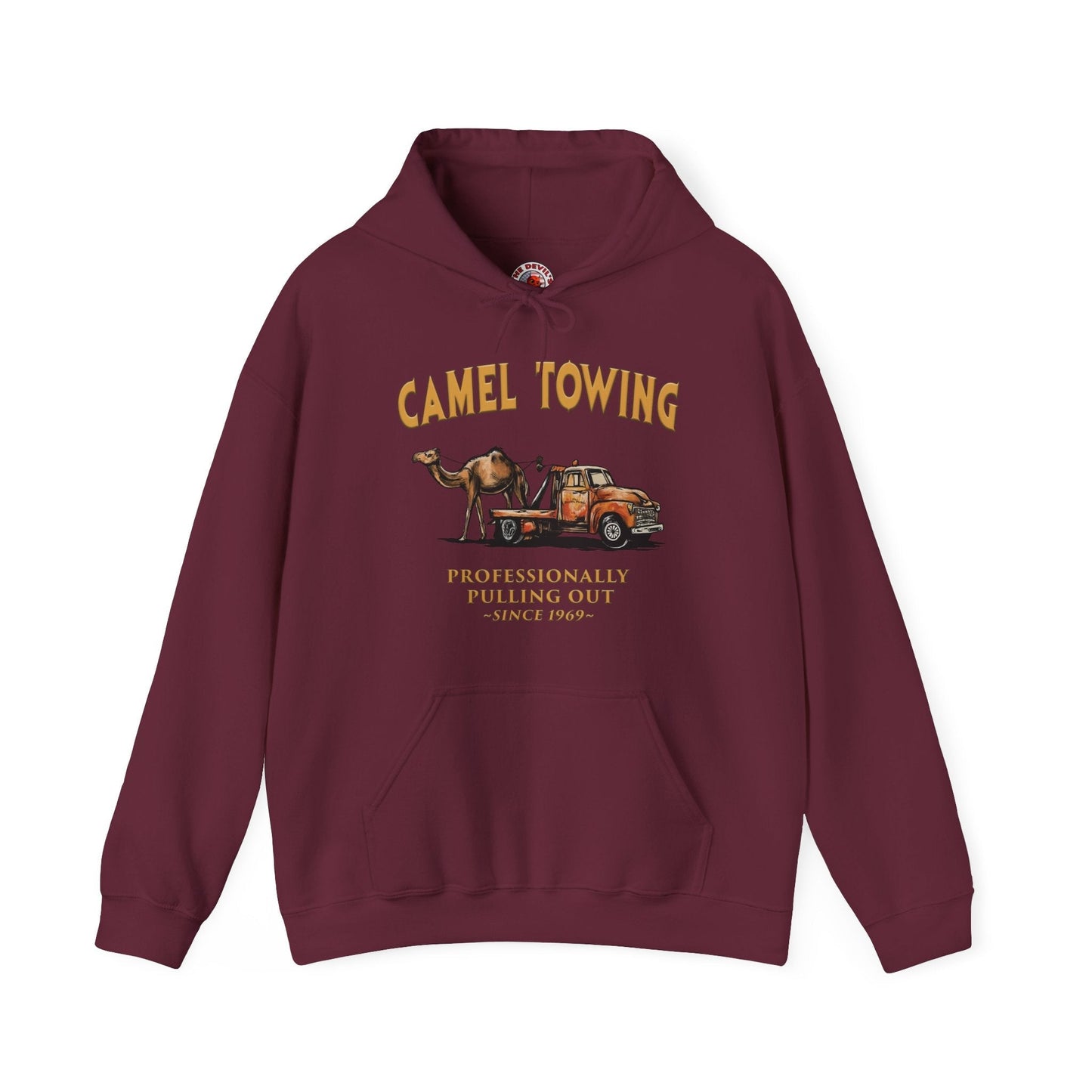 Camel Towing Hooded Sweatshirt The Devil's Pickle