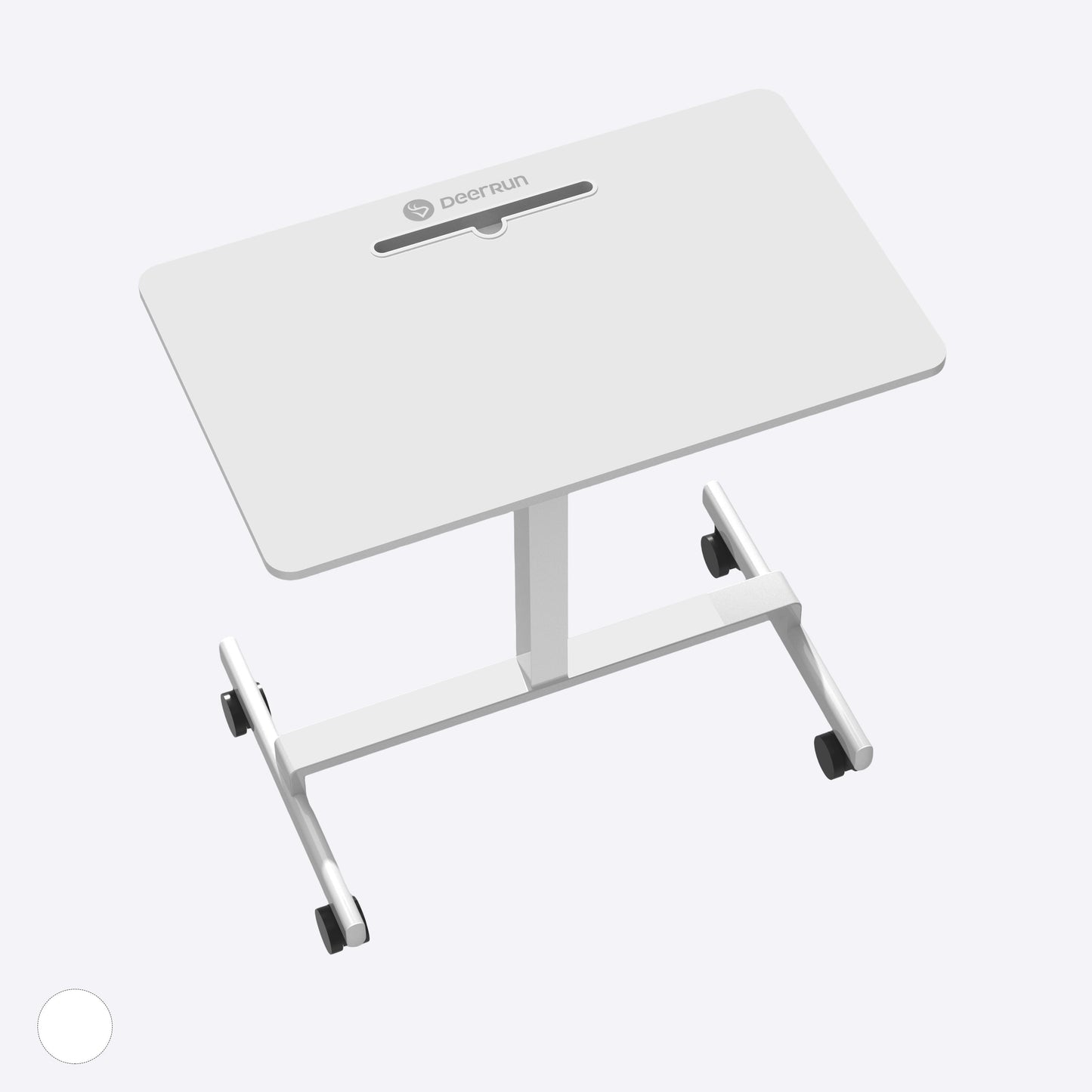 DeerRun® Adjustable Standing Desk - 31.5''L *18.9''W Large Rolling Laptop Desk for Treadmills DeerRun®