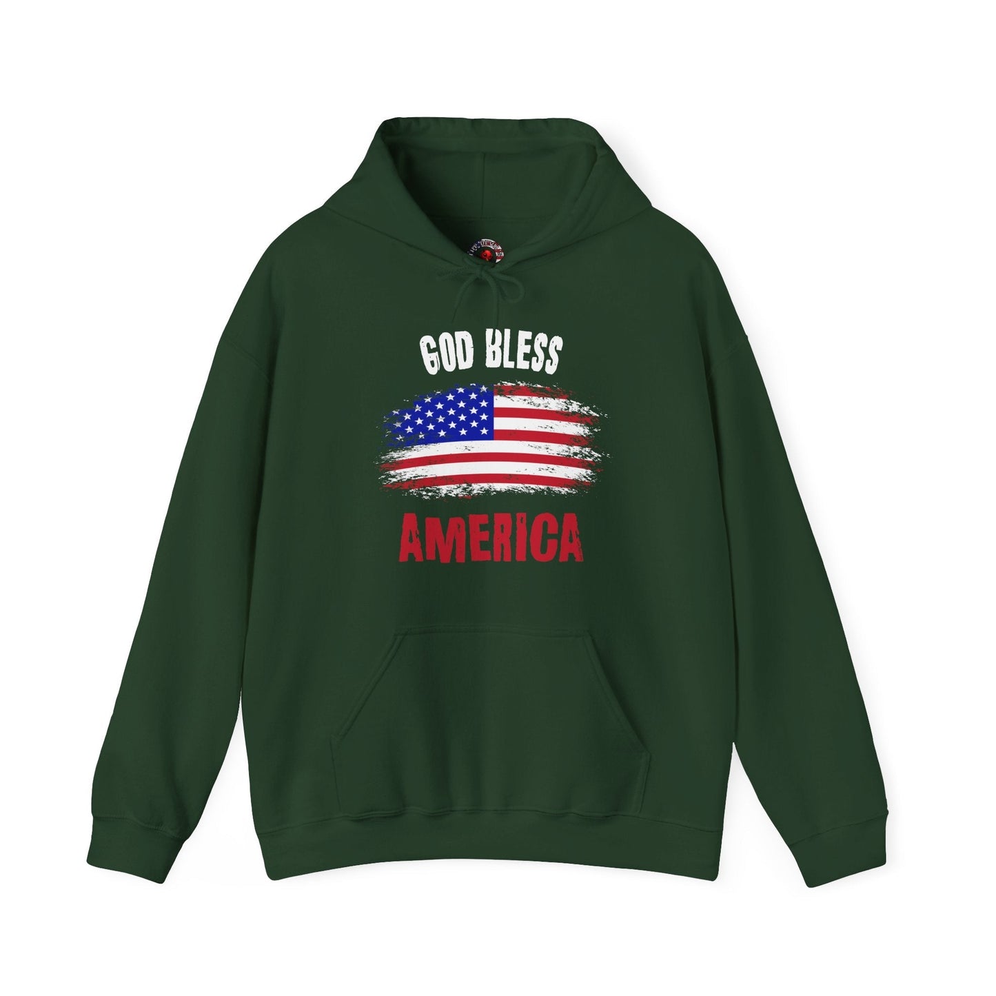 God Bless America Hooded Sweatshirt The Devil's Pickle