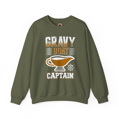 Gravy Boat Captain Crewneck Sweatshirt The Devil's Pickle