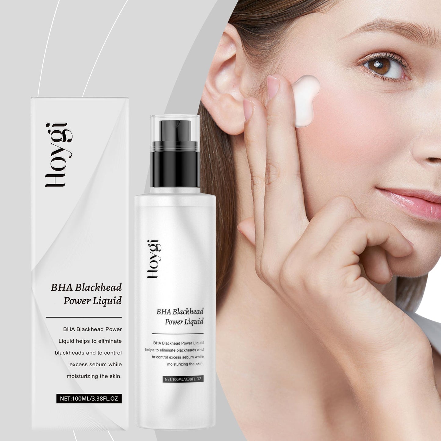 Salicylic Acid Exfoliating Essence Moisturizes Facial Skin Pores, Hydrates And Nourifies