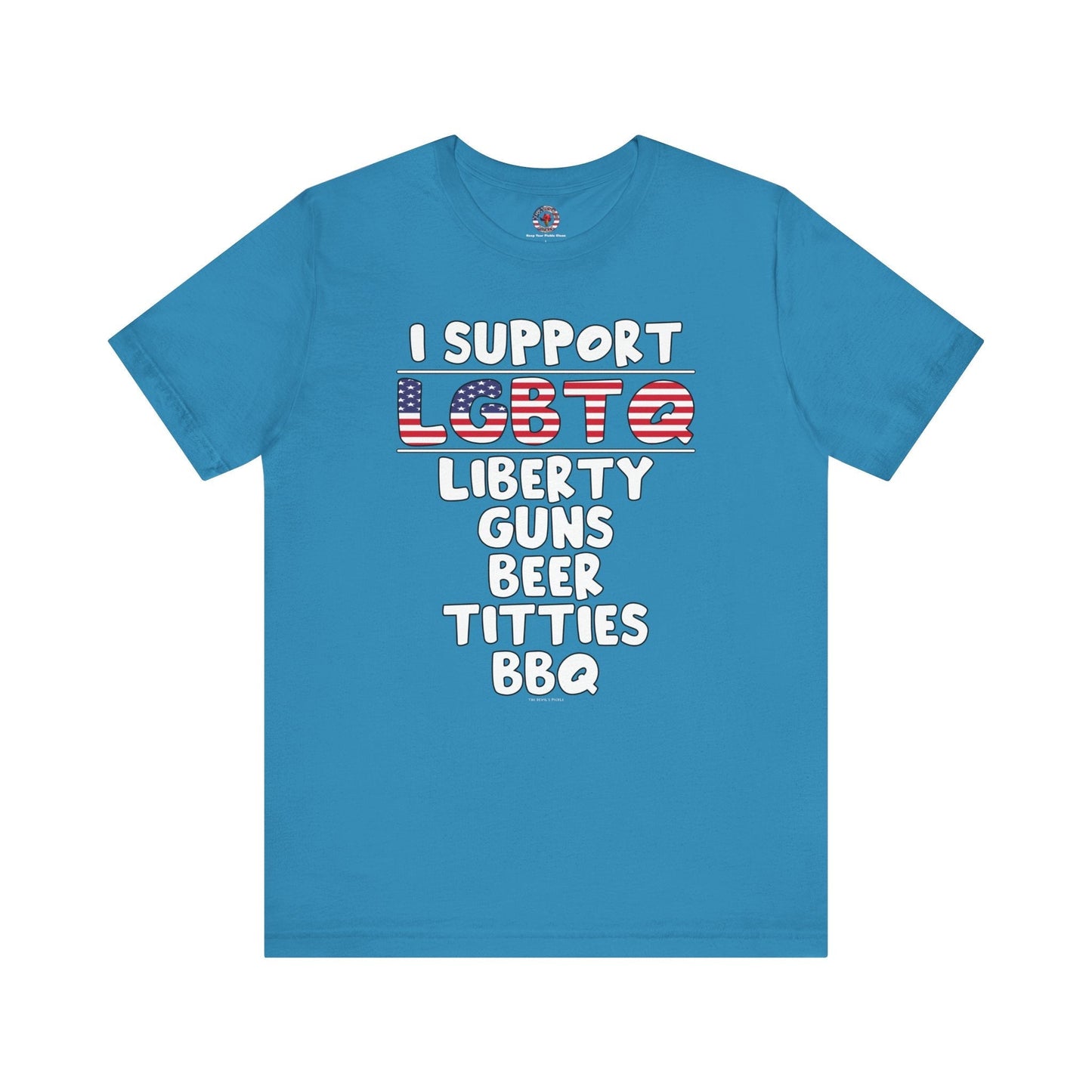 I Support LGBTQ T-Shirt The Devil's Pickle