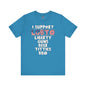 I Support LGBTQ T-Shirt The Devil's Pickle