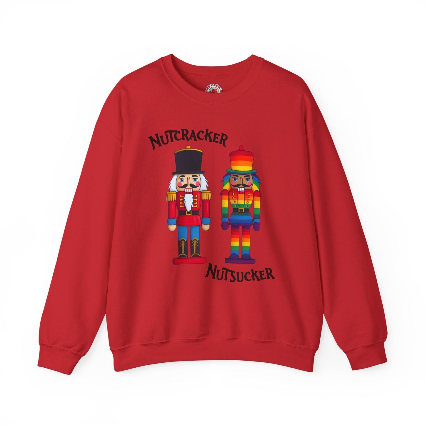 Nutcracker or Nutsucker Crewneck Sweatshirt The Devil's Pickle