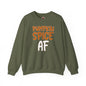 Pumpkin Spice AF Crewneck Sweatshirt The Devil's Pickle
