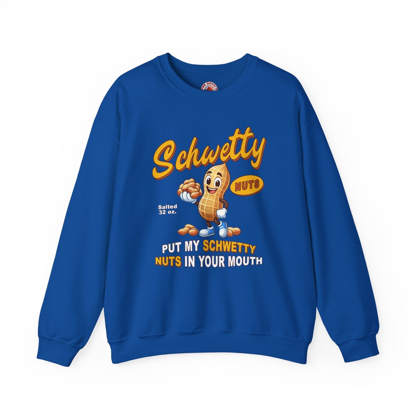Schwetty Nuts Crewneck Sweatshirt The Devil's Pickle
