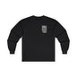 American Flag QR Code Long Sleeve Tee The Devil's Pickle