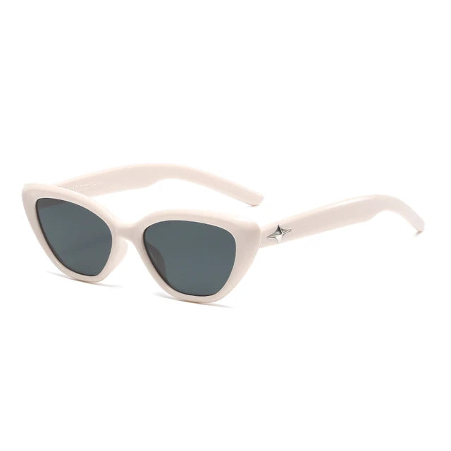 Fashion Cat Eye Sunglasses Women Men Classic Rice Nail Design FitiqueFit