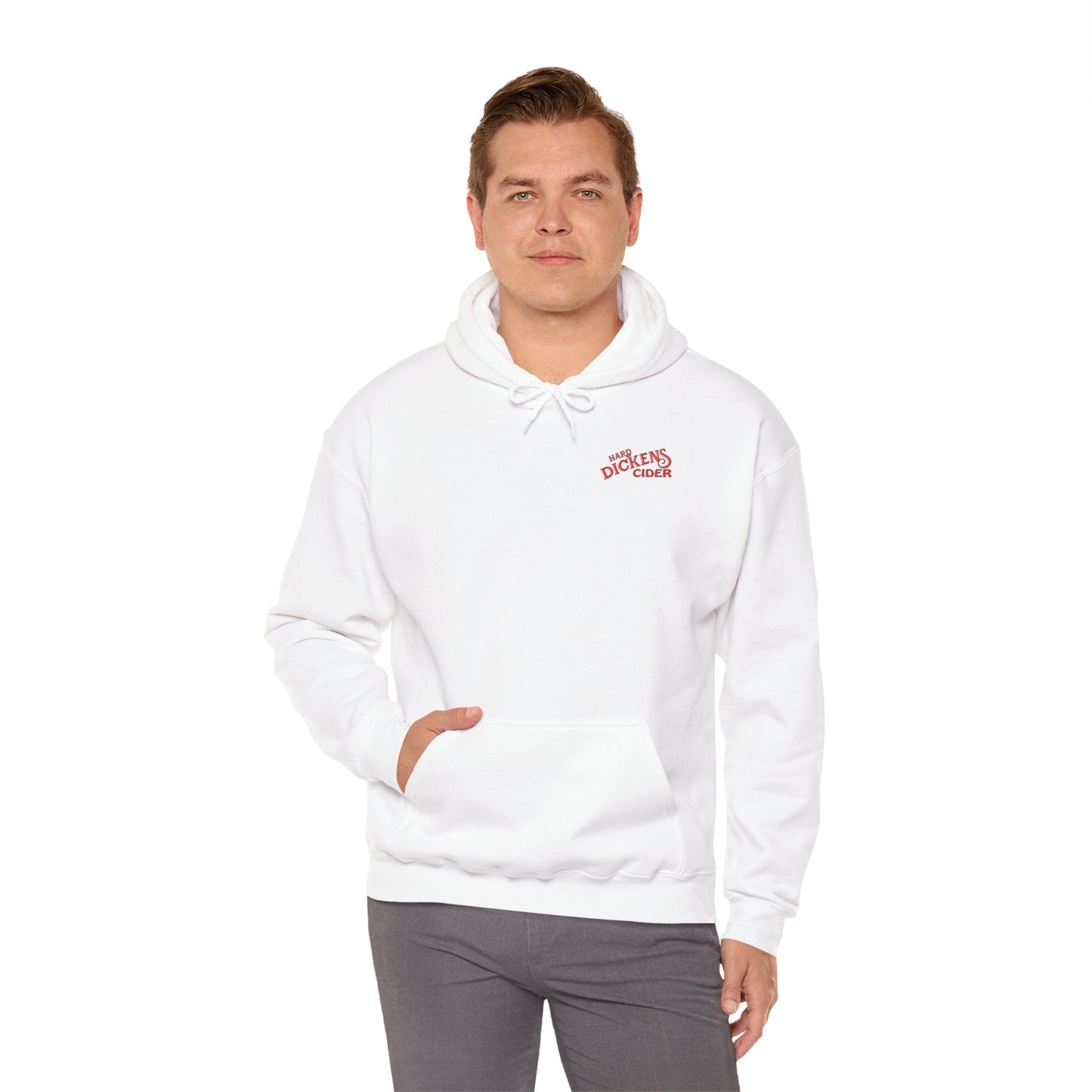 Hard Dickens Cider Front/Back Hooded Sweatshirt The Devil's Pickle