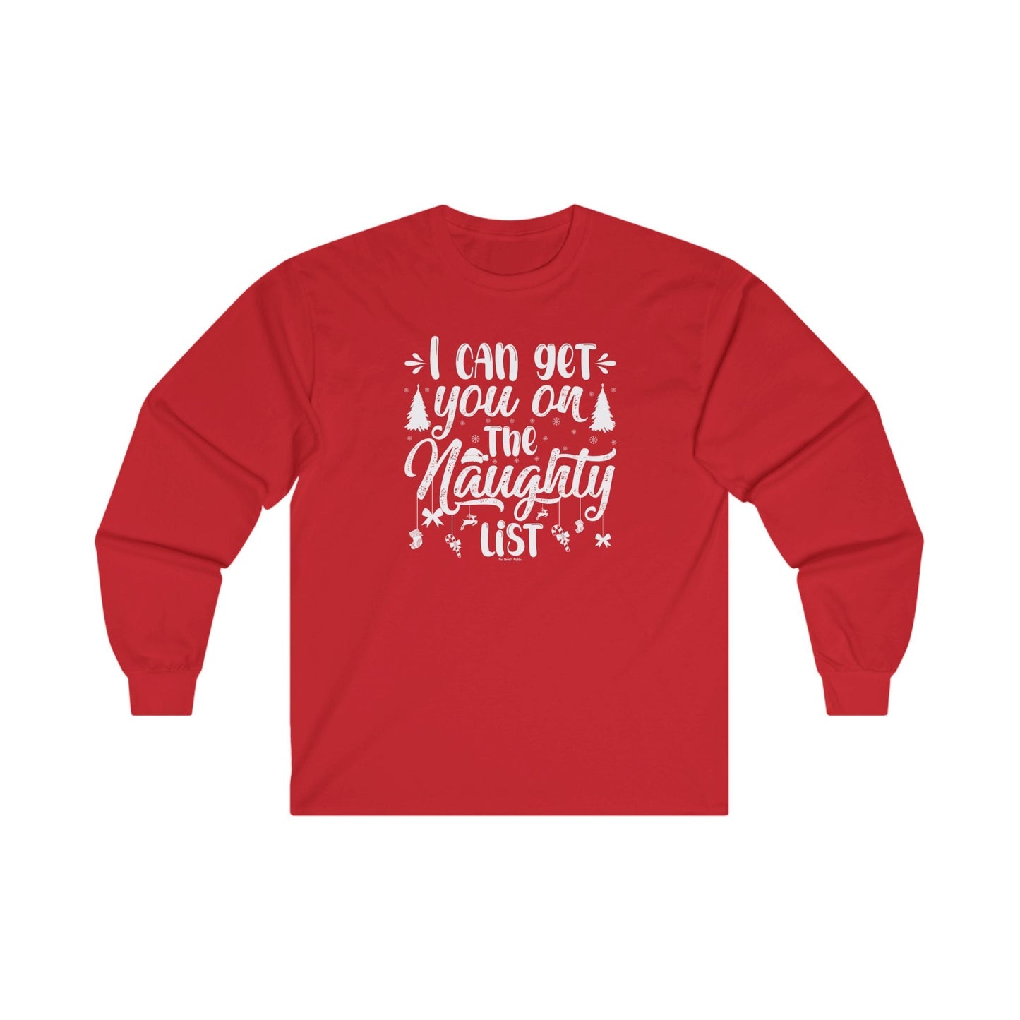 I Can Get You On The Naughty List Long Sleeve Tee The Devil's Pickle