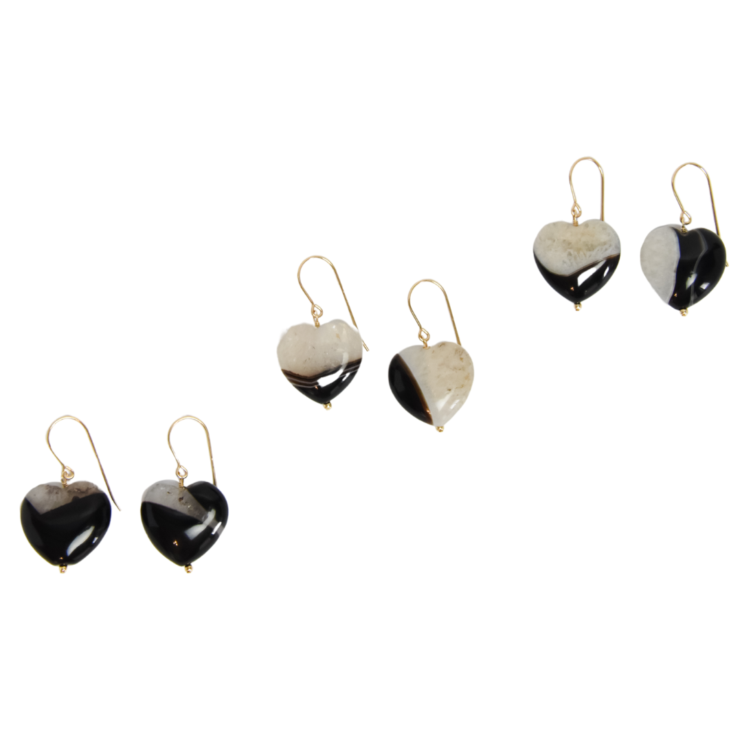 Tuxedo Love Earrings Emily Anne Designs LLC
