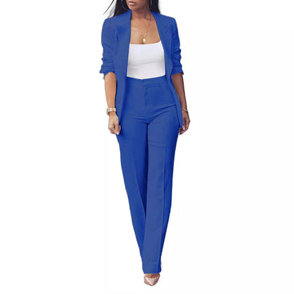 Pure Long Sleeveless Simple Draping Wide Leg Casual Suit See size chart under “more details” The Fashion Celestial