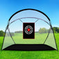 Golf Practice Net Golf Net for Backyard Golf Nets for Indoor Use Driving Range Net Golf Hitting Nets 12X7X6.6FT Home Driving Range Golf Equipment with Target and Carry Bag(Pro White)