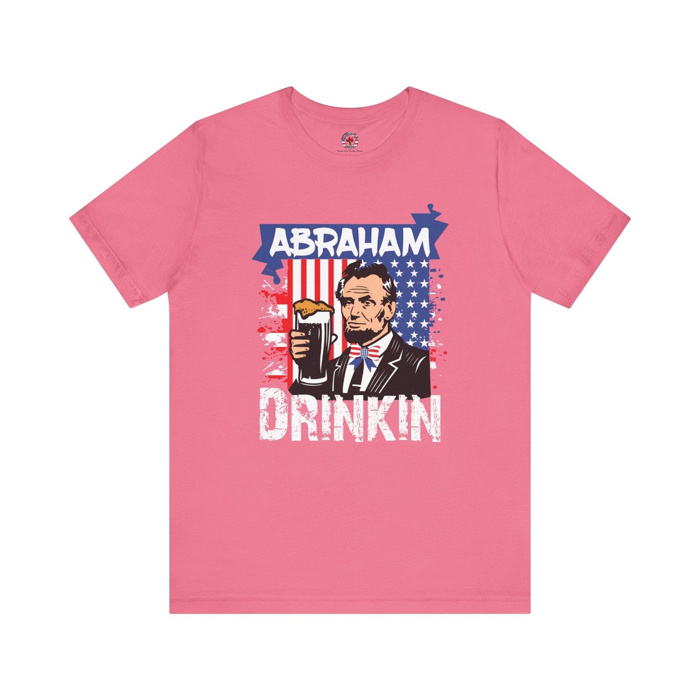 Abraham Drinking T-Shirt The Devil's Pickle