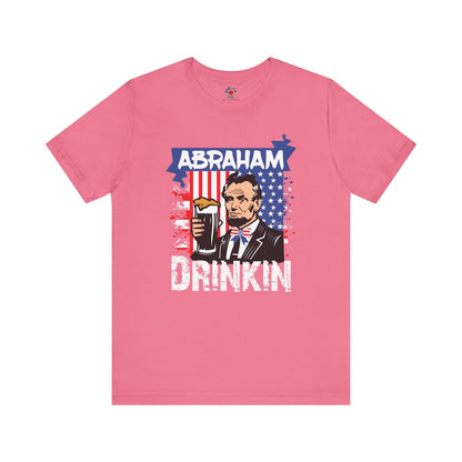 Abraham Drinking T-Shirt The Devil's Pickle