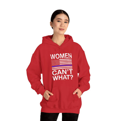 Women Can't What Hooded Sweatshirt The Devil's Pickle