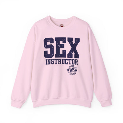 Sex Instructor Crewneck Sweatshirt The Devil's Pickle