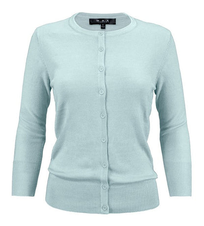 Crewneck Button Down Knit Cardigan Sweater Shop Style & More | Fresh Looks, Everyday Deals & Free Shipping