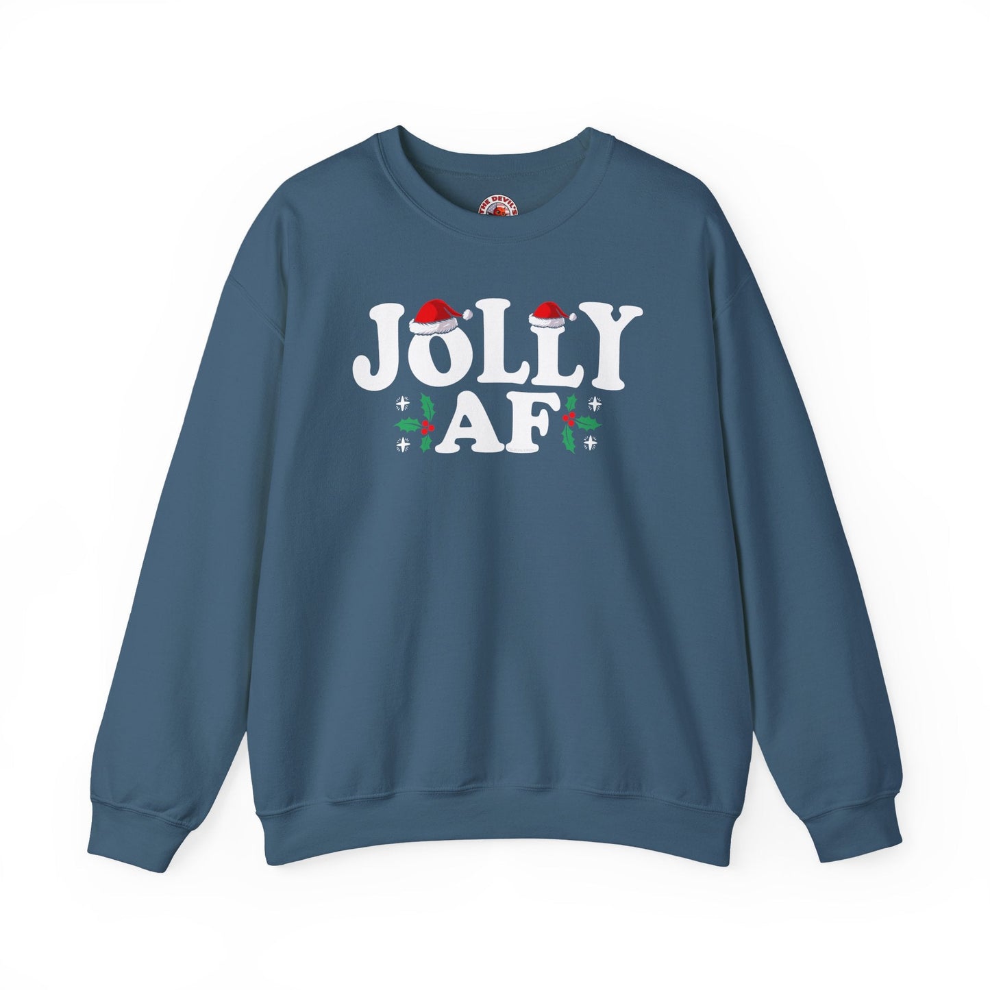 Jolly AF Crewneck Sweatshirt The Devil's Pickle