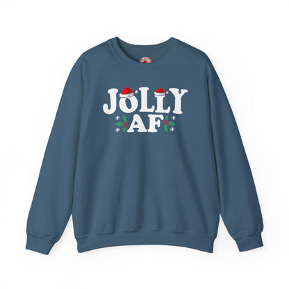Jolly AF Crewneck Sweatshirt The Devil's Pickle