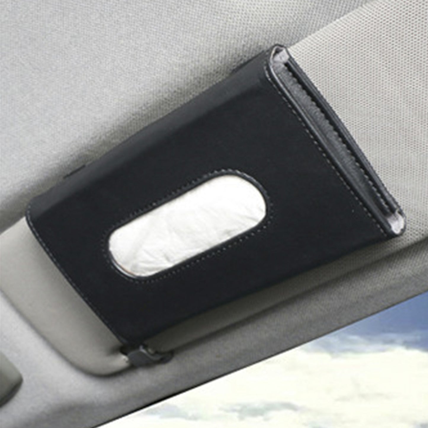 Automobile Sunshade Paper Towel Box Car - Mounted Fashion Pull-out Carton NovaCart