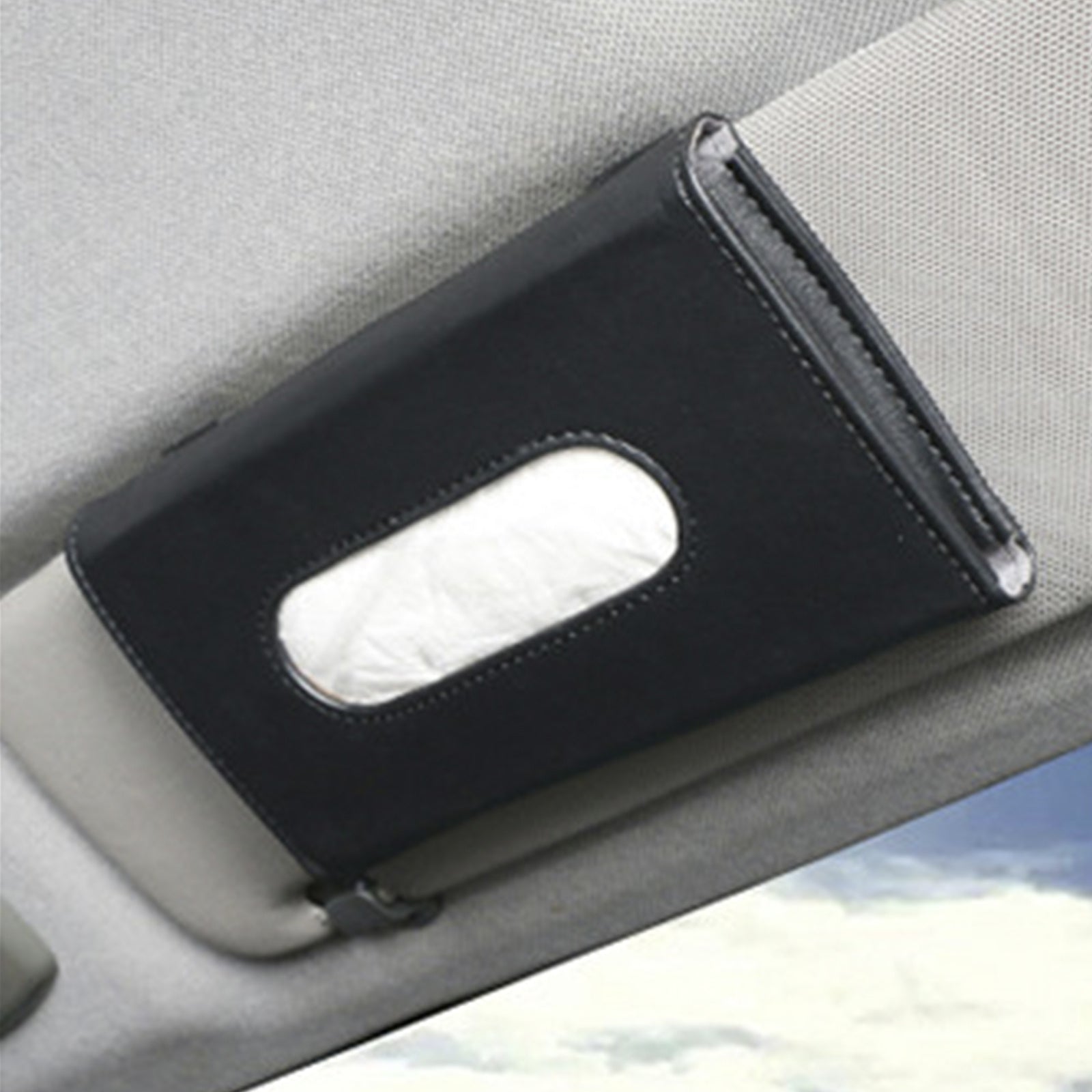 Automobile Sunshade Paper Towel Box Car - Mounted Fashion Pull-out Carton NovaCart